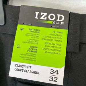 NWT izod men’s golf pants